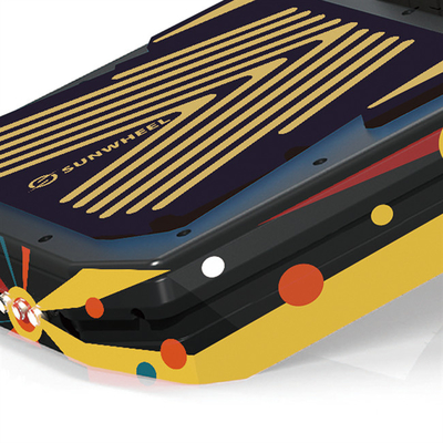 planche à roulettes simple électrique 16m/H de roue de 7Ah 1000w Hoverboard
